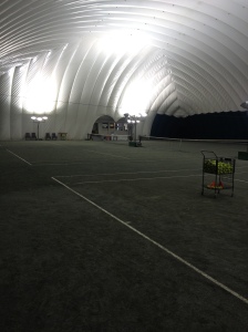 Indoor courts of Bayview Country Club
